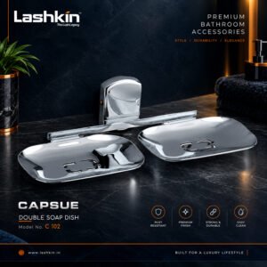 DOUBLE SOAP DISH